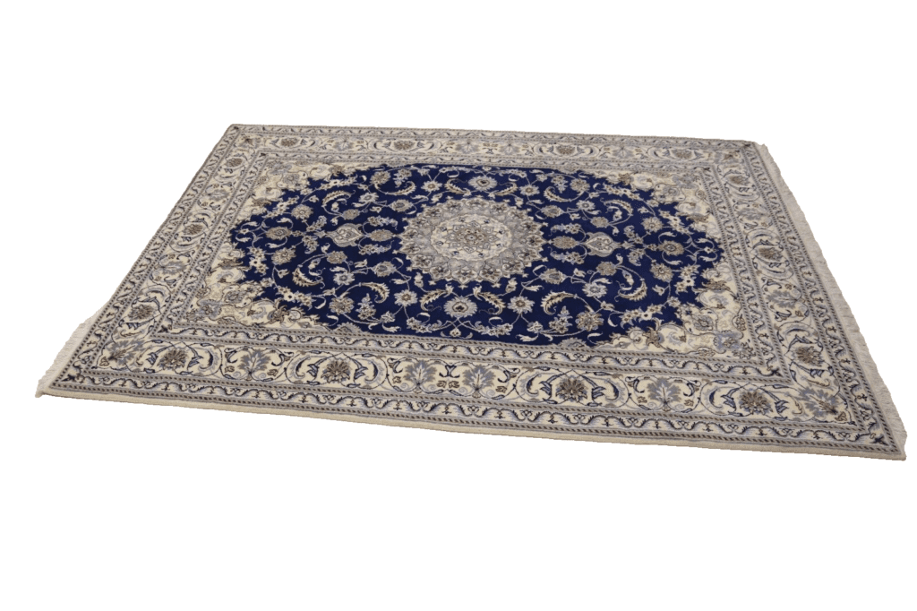 wunderschoner-perserteppich-nain-293-x-196-cm-ca-300000-knoten-m-90-1-3 Perserteppich Nain 293 x 196 cm Wolle handgeknüpft