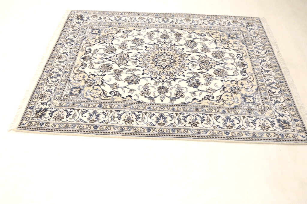 Perserteppich Nain 205 x 148 cm Wolle handgeknüpft