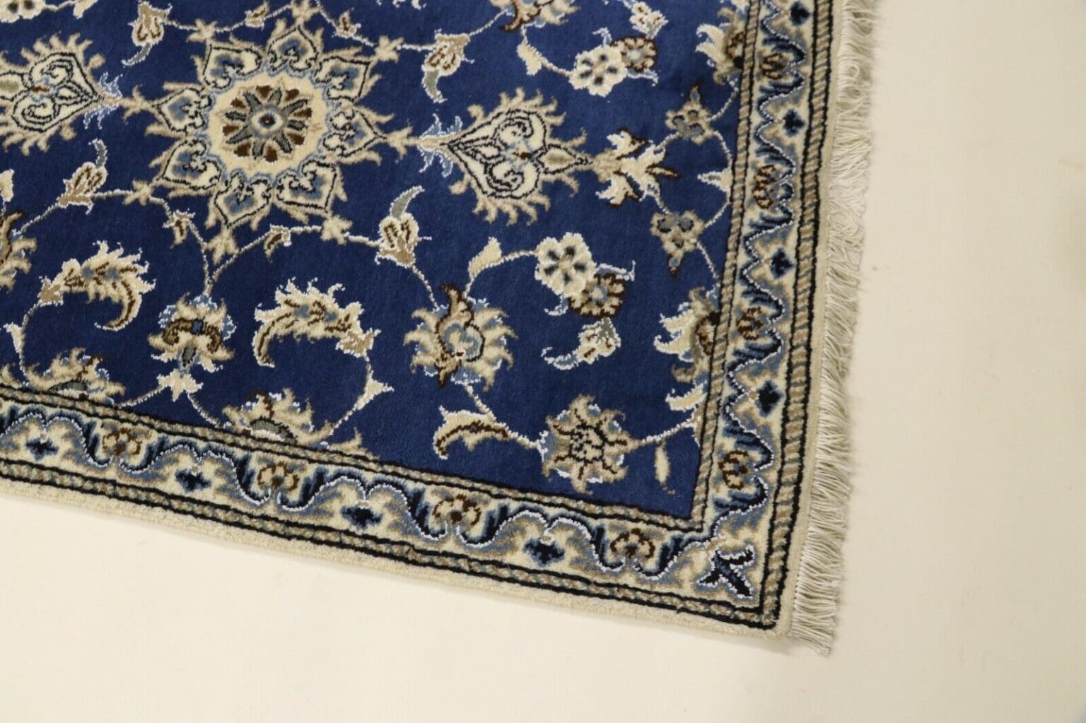 Perserteppich Nain 200 x 80 cm Wolle handgeknüpft