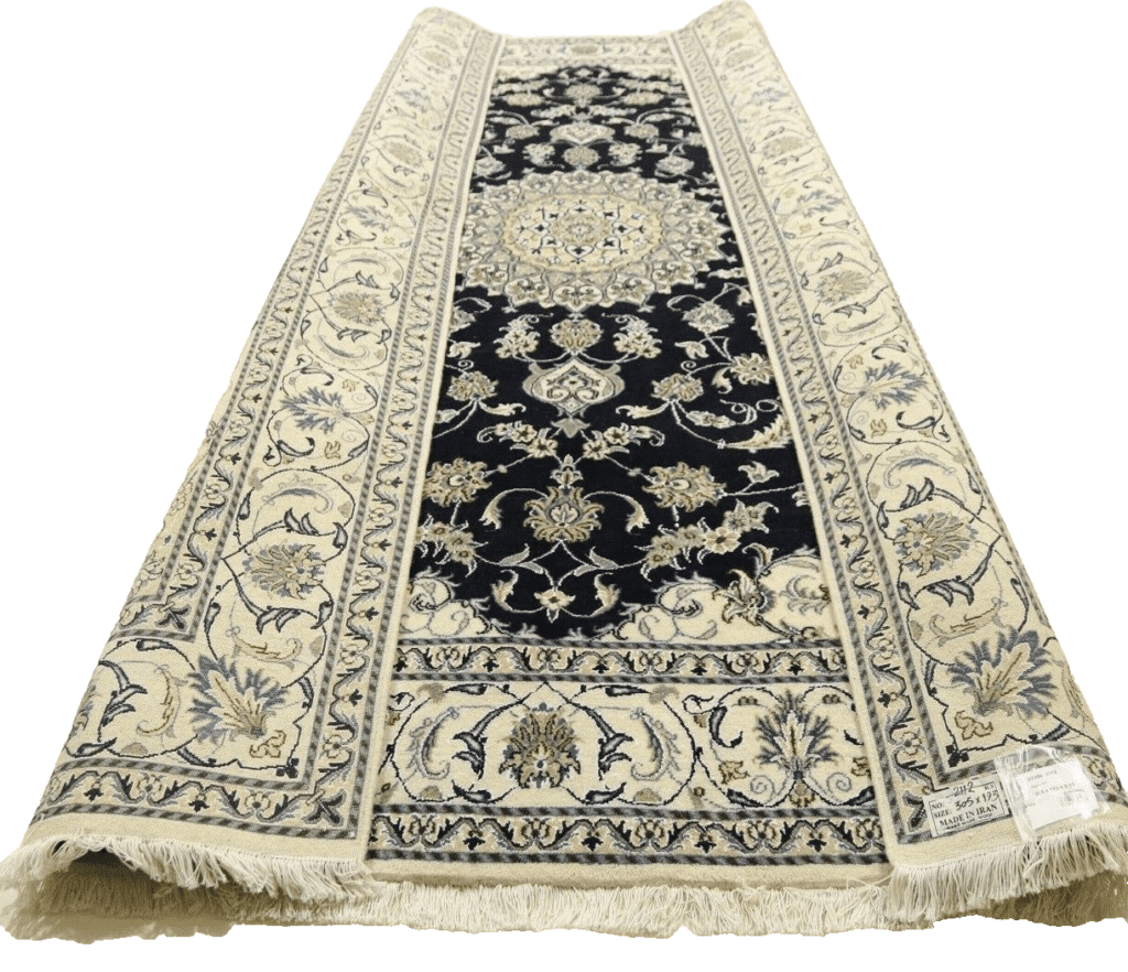orientteppich-super-nain-305-x-193-cm-ca-300000-knoten-m-90-1-6 Perserteppich Nain 305 x 193 cm Wolle handgeknüpft