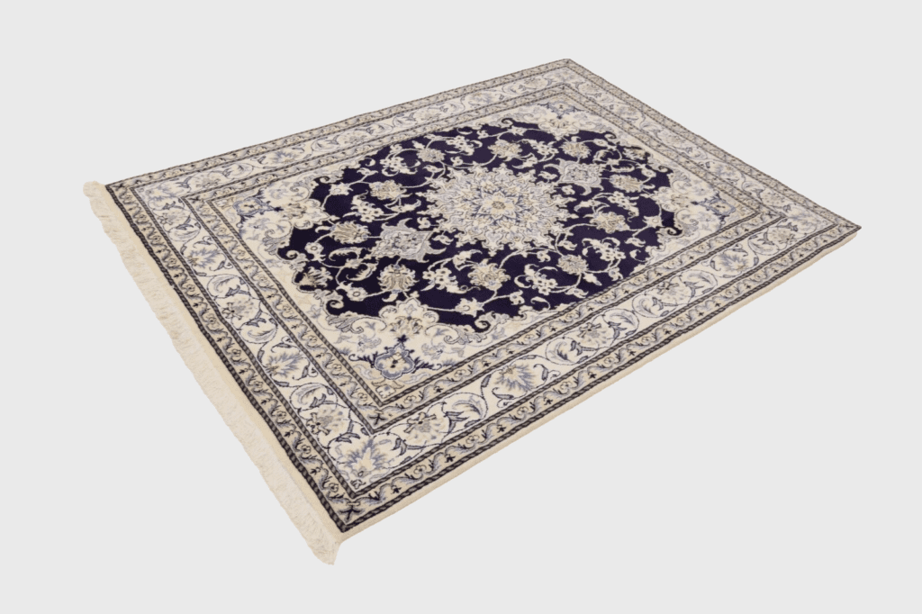 Perserteppich Nain 207 x 147 cm Schurwolle handgeknüpft