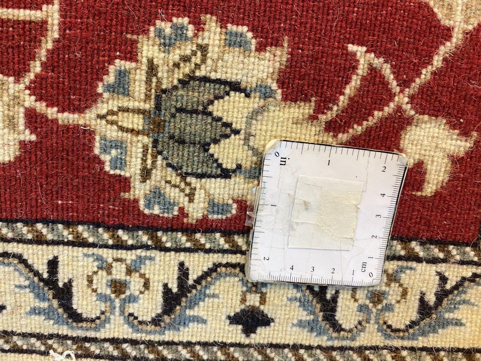 Perserteppich Nain 137 x 70 cm Wolle handgeknüpft