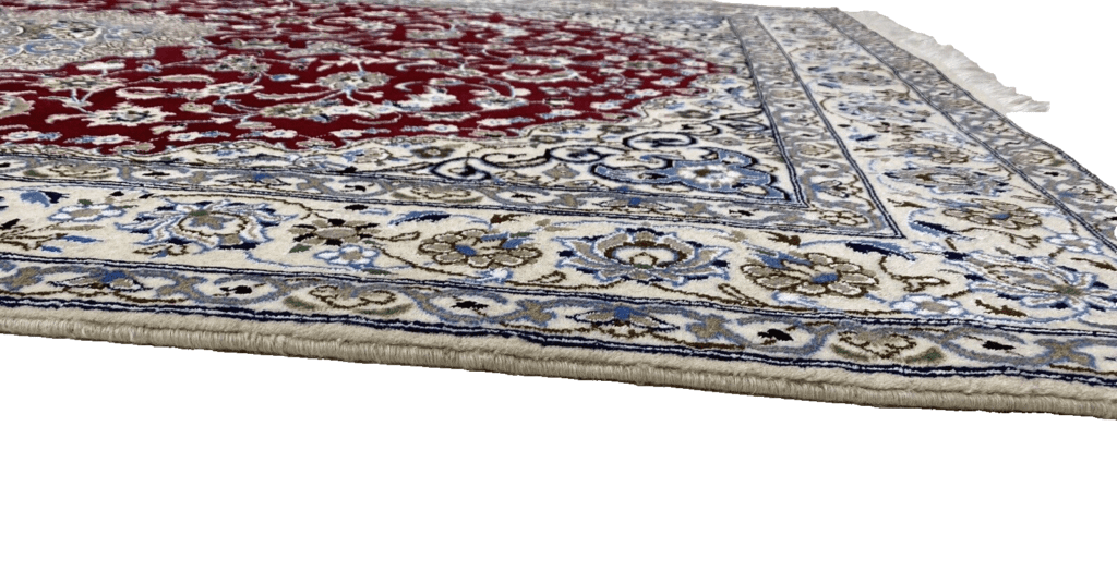 Perserteppich Nain 240 x 158 cm Schurwolle handgeknüpft