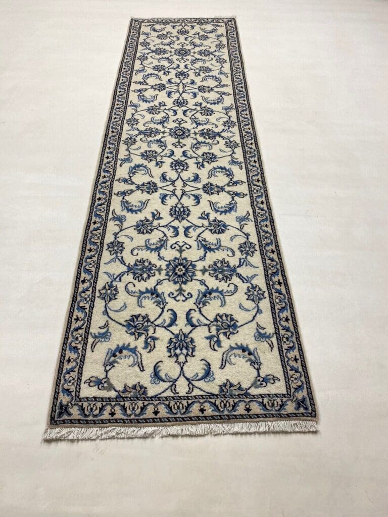 Perserteppich Super Nain 290 x 80 cm Wolle handgeknüpft