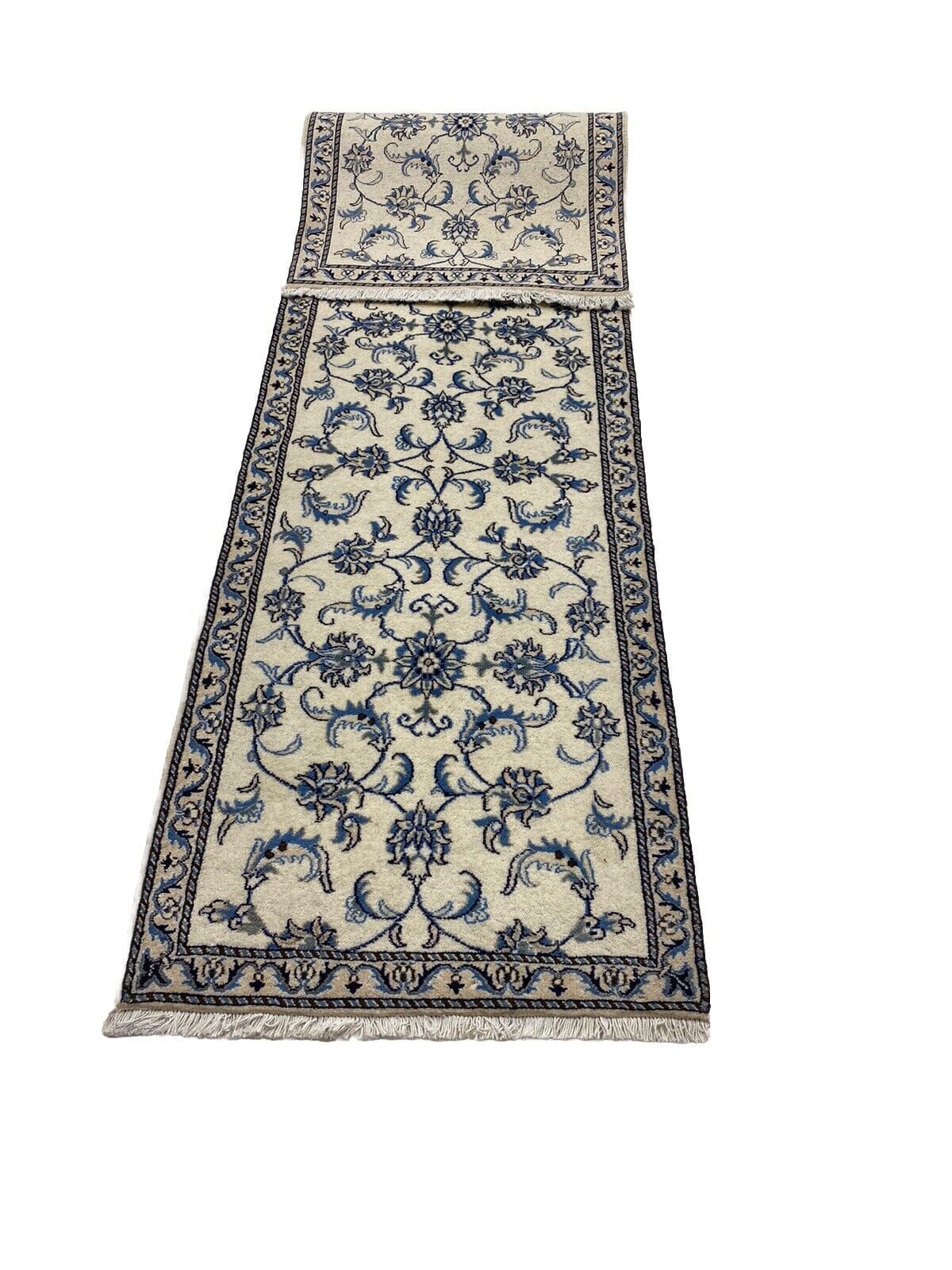 Perserteppich Super Nain 290 x 80 cm Wolle handgeknüpft
