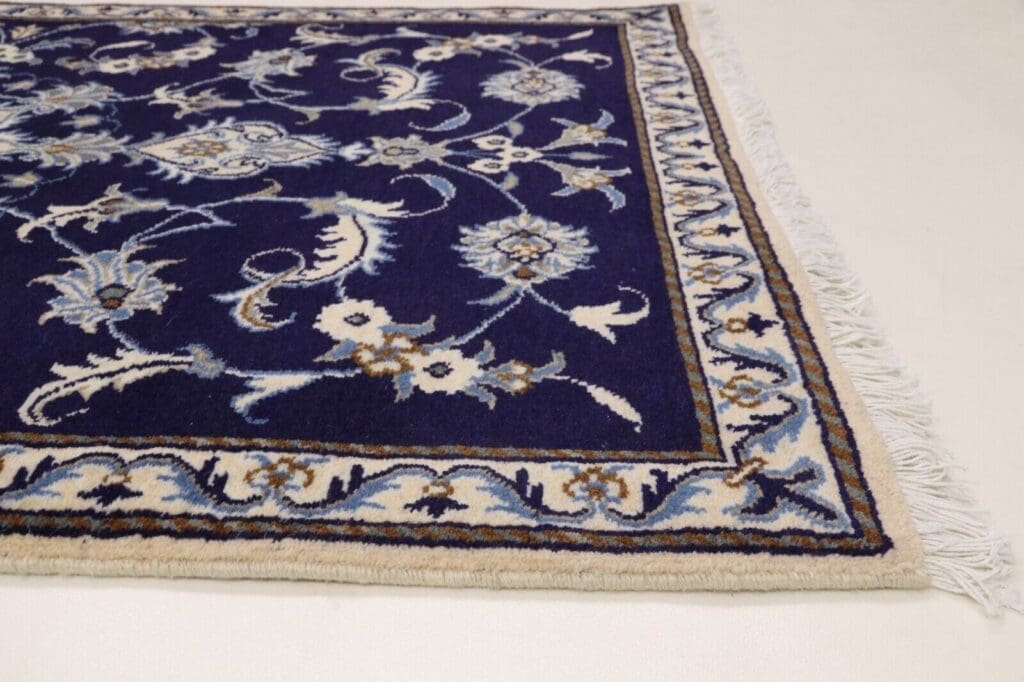 Perserteppich Nain 146 x 92 cm Wolle handgeknüpft