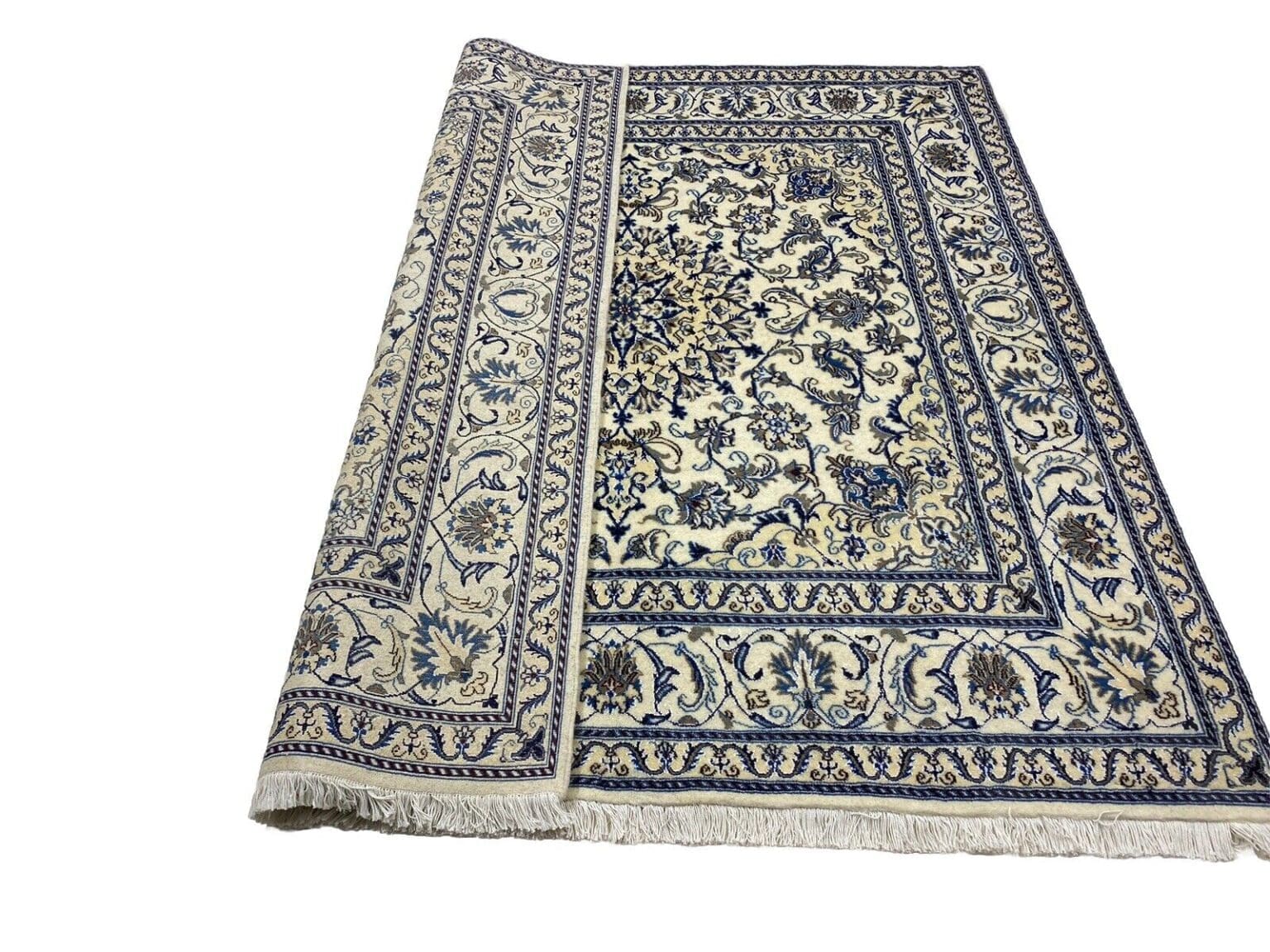 Perserteppich Nain 207 x 193 cm Wolle handgeknüpft