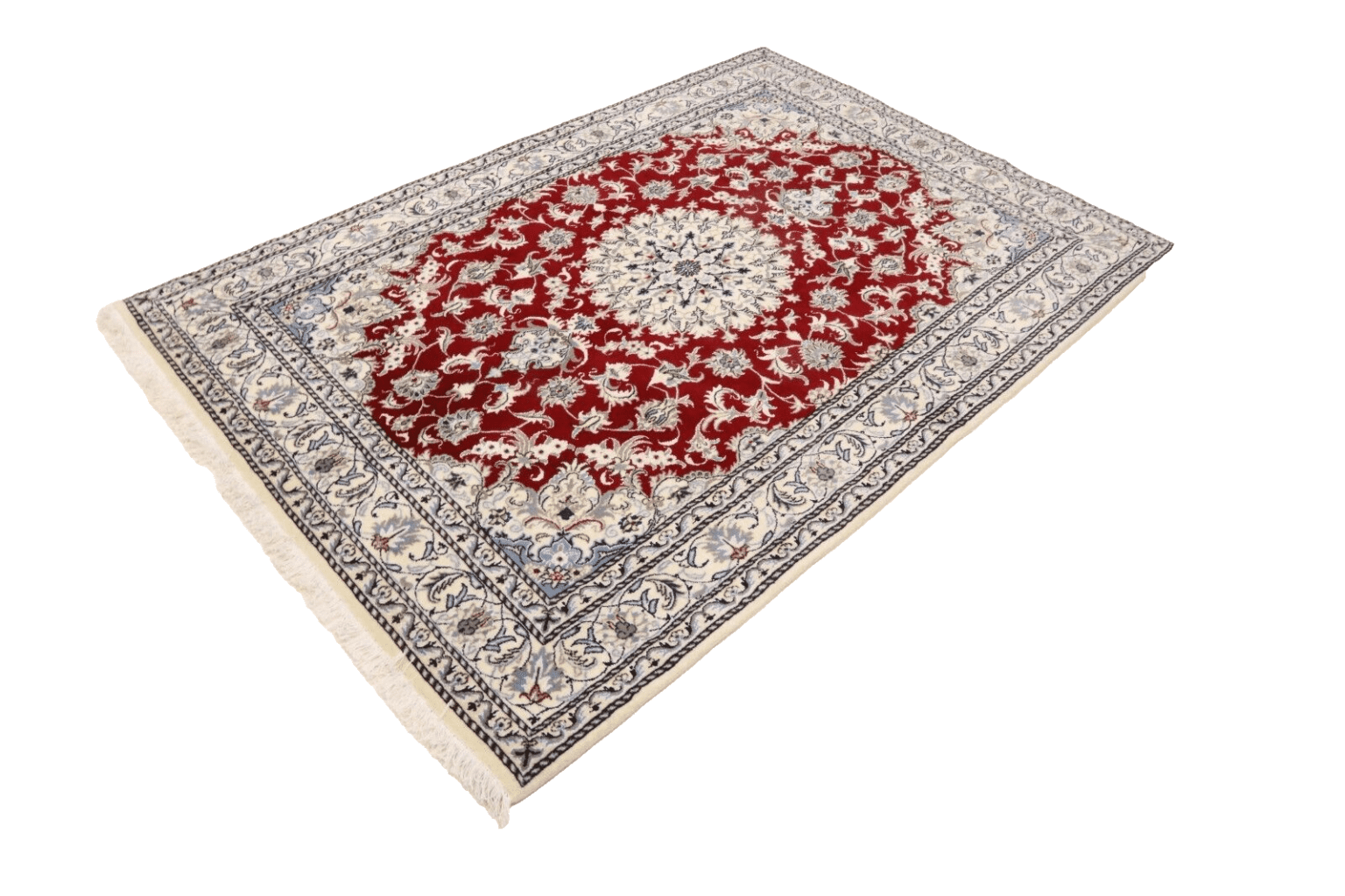 orientteppich-super-nain-mit-seide-237-x-164-cm-ca-300000-knoten-m-1-3 Perserteppich Nain 237 x 164 cm Schurwolle handgeknüpft