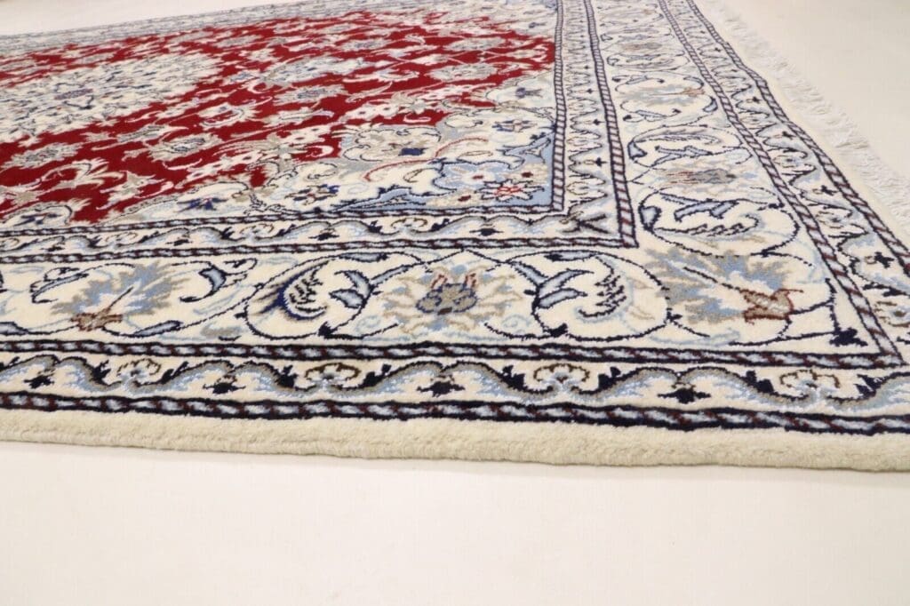 orientteppich-super-nain-mit-seide-237-x-164-cm-ca-300000-knoten-m-1-3 Perserteppich Nain 237 x 164 cm Schurwolle handgeknüpft