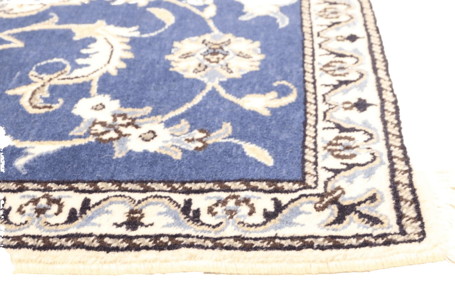Perserteppich Nain 135 x 89 cm Wolle handgeknüpft