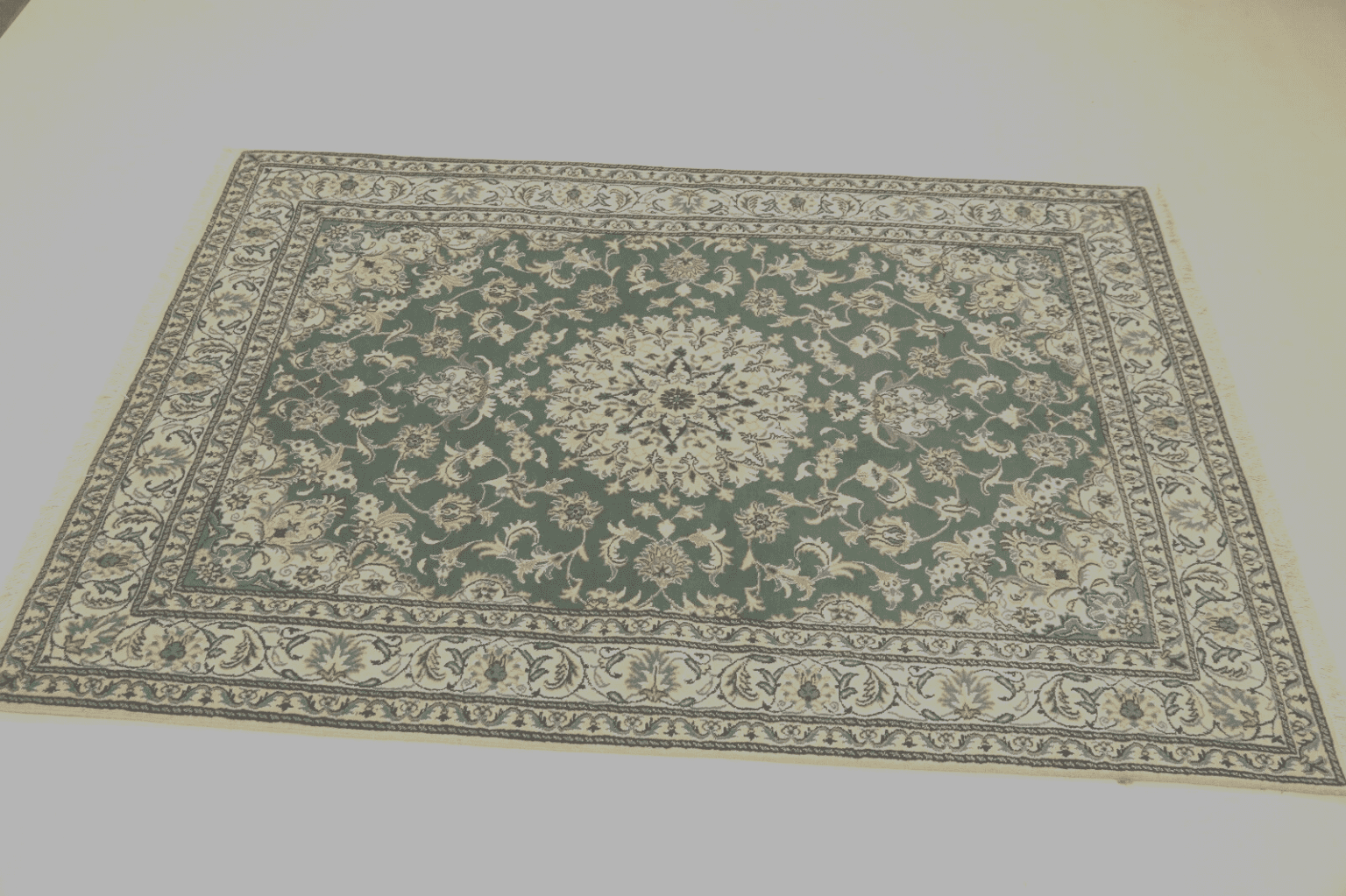 Perserteppich Nain 244 x 166 cm Wolle handgeknüpft