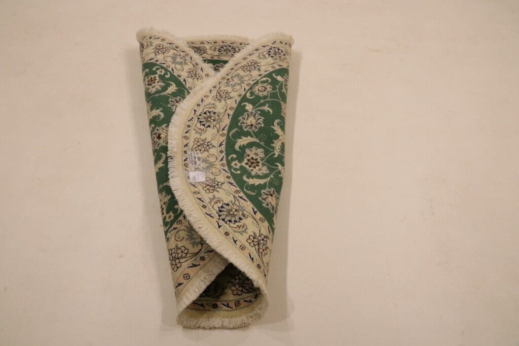 perserteppich-rund-150x150-cm-300000-knoten-m-90-schurwolle-10-1-4 Perserteppich Nain 150 x 150 cm Wolle handgeknüpft