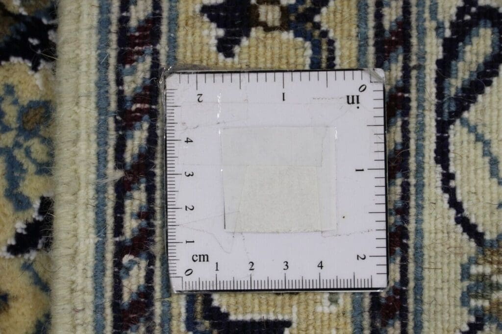 wunderschoner-orientteppich-244-x-168-cm-ca-300000-knoten-m-90-1-3 Perserteppich Nain 244 x 168 cm Schurwolle handgeknüpft