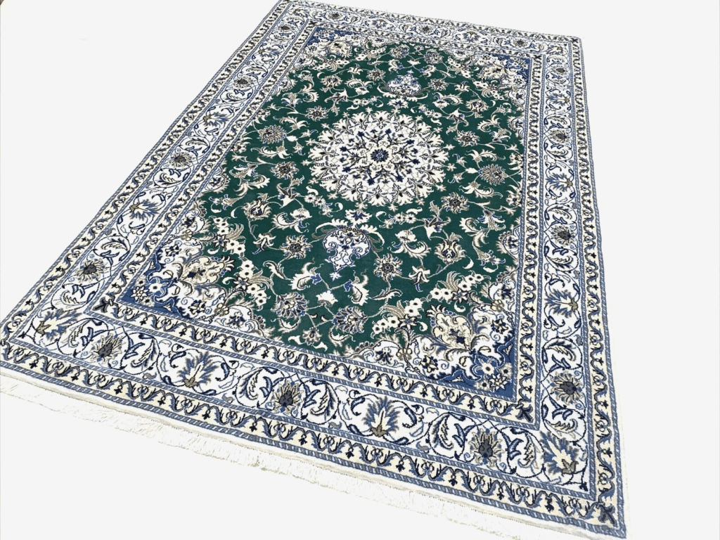 Perserteppich Nain 243 x 165 cm Schurwolle handgeknüpft