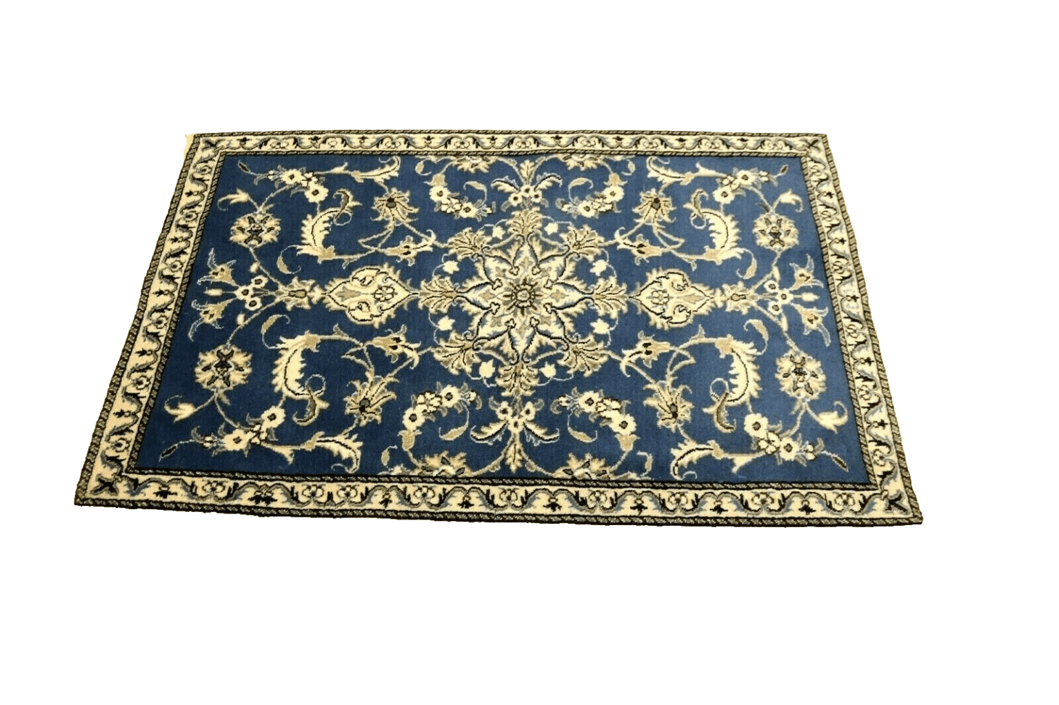 Perserteppich Nain 137 x 88 cm Wolle handgeknüpft