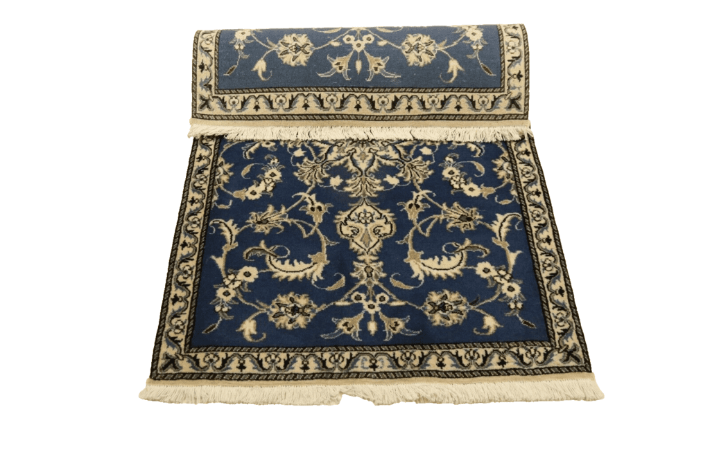 Perserteppich Nain 137 x 88 cm Wolle handgeknüpft