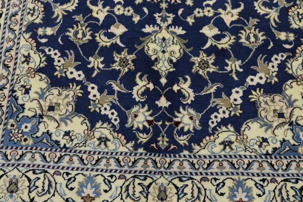 Perserteppich Nain 230 x 169 cm Wolle handgeknüpft