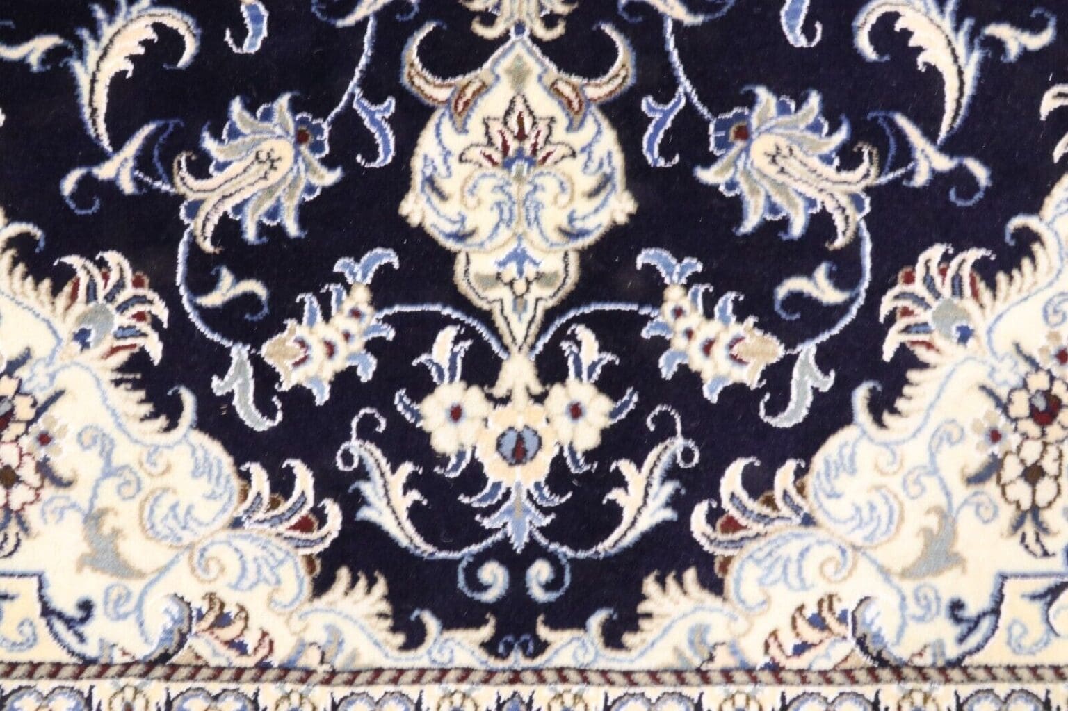orientteppich-super-nain-228-x-170-cm-ca-300000-knoten-m-90 Perserteppich Nain 228 x 170 cm Wolle handgeknüpft
