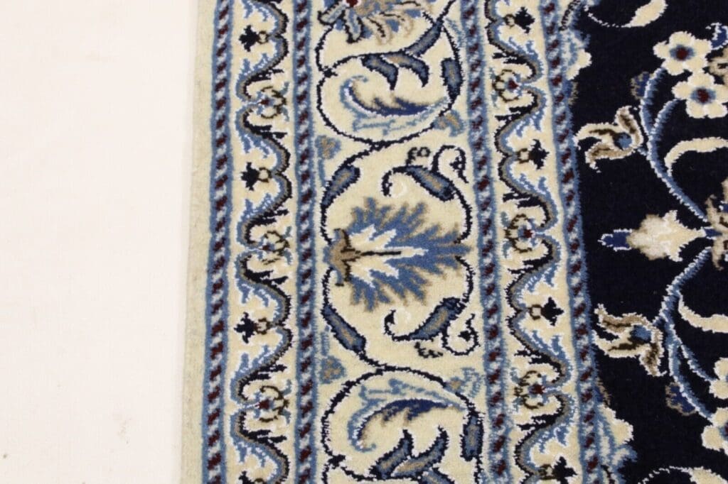 wunderschoner-orientteppich-nain-200-x-146-cm-300000-knoten-m-90-1-12 Perserteppich Nain 200 x 146 cm Wolle handgeknüpft