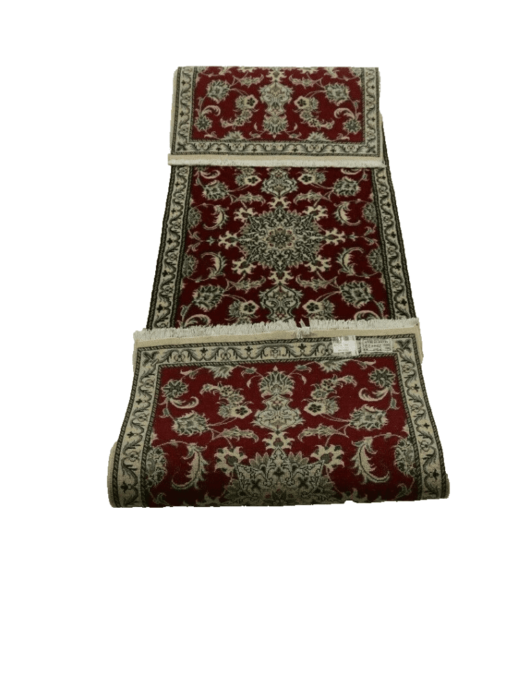 Perserteppich Nain 294 x 77 cm Wolle handgeknüpft