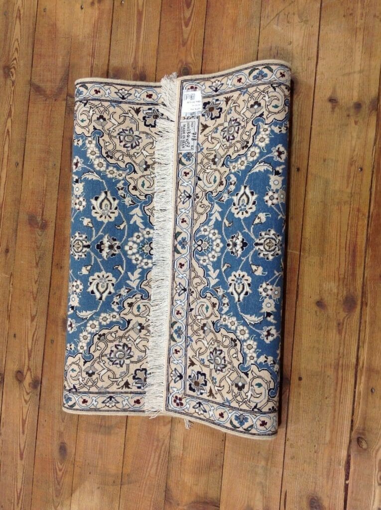Perserteppich Nain 9 la 134 x 89 cm Wolle handgeknüpft