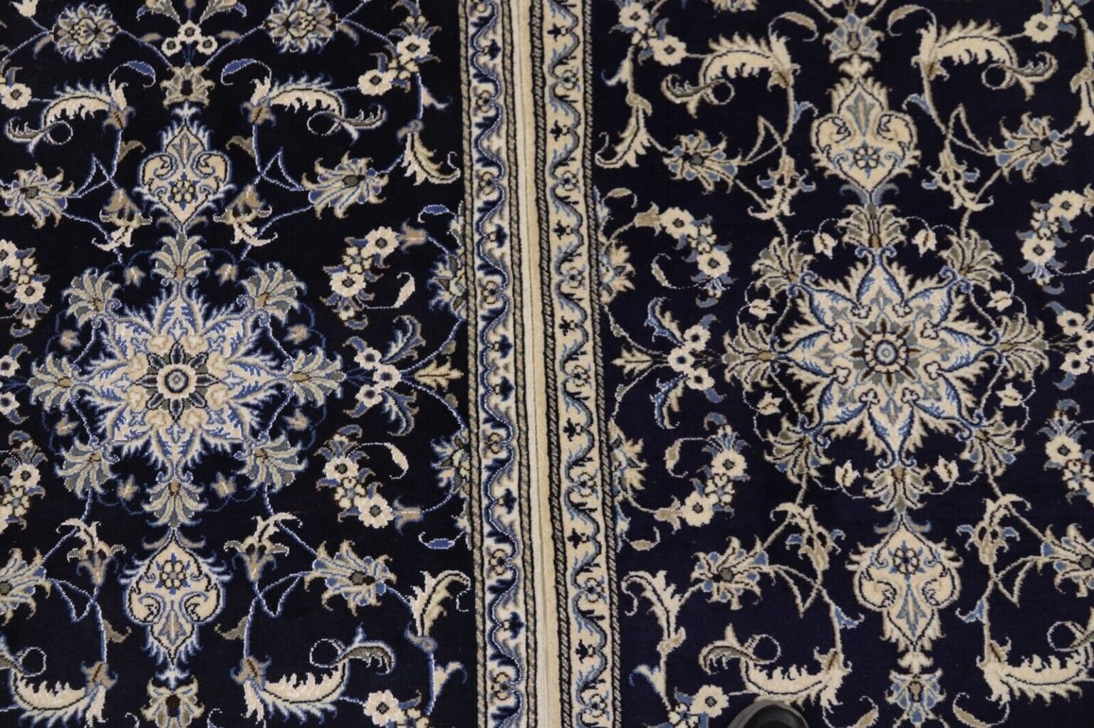 perserteppich-135x90-cm-ca-300000-knoten-m-90-schurwolle-10-seide Perserteppich Persien 135 x 90 cm Wolle handgeknüpft