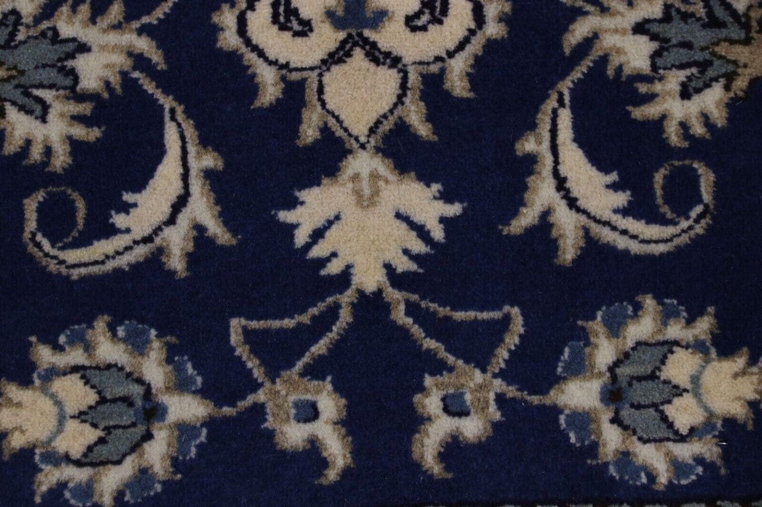 Perserteppich Nain 142 x 70 cm Wolle handgeknüpft
