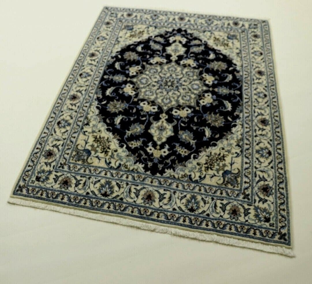 Perserteppich Nain 200 x 149 cm Wolle handgeknüpft