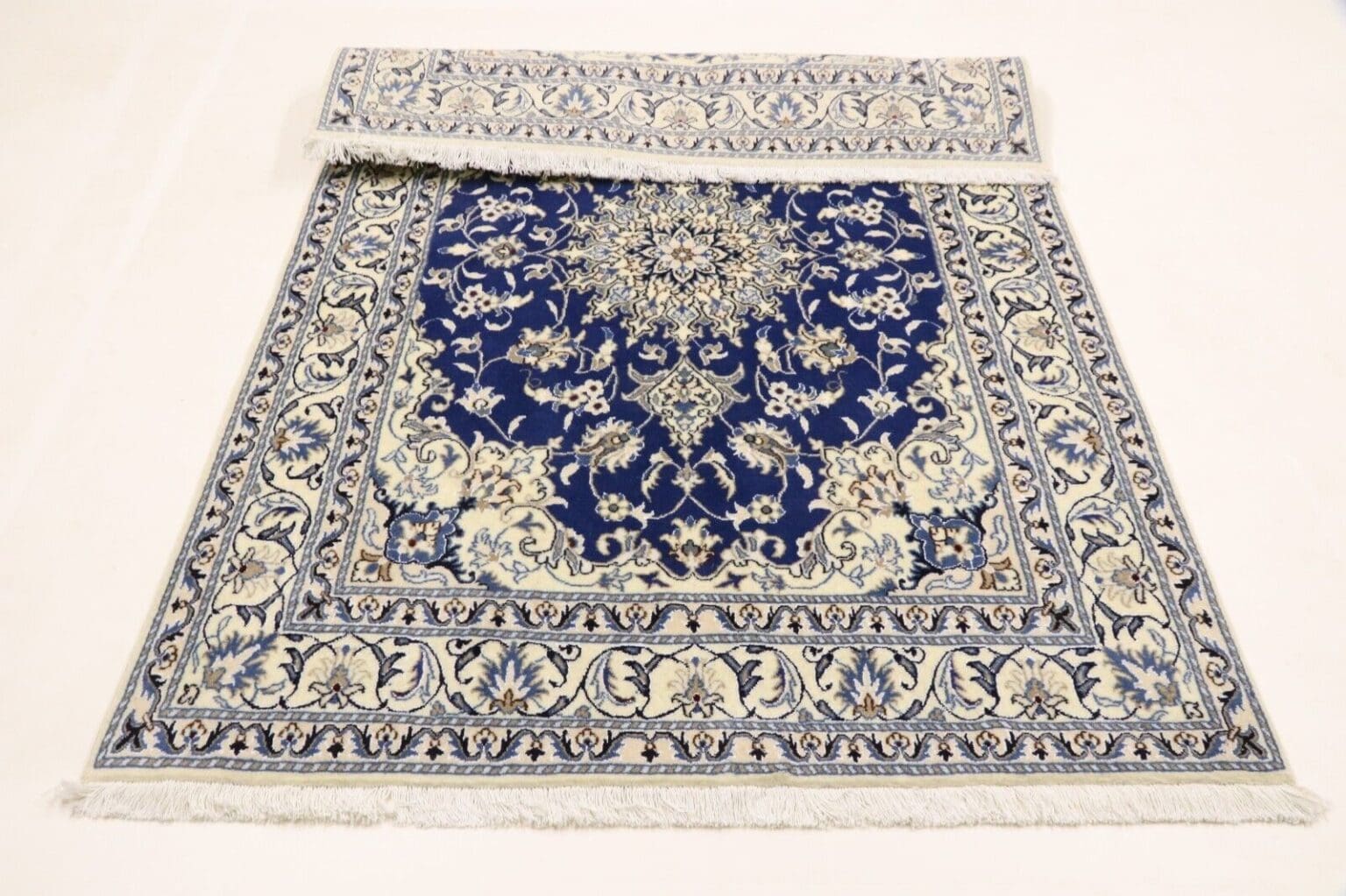 perserteppich-nain-198x142-cm-300000-knoten-m-90-schurwolle-10-1-8 Perserteppich Nain 198 x 142 cm Wolle handgeknüpft