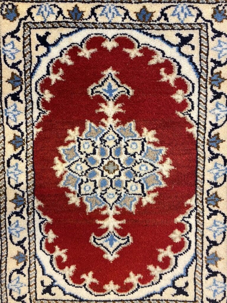 Perserteppich Moud 60 x 40 cm Schurwolle handgeknüpft