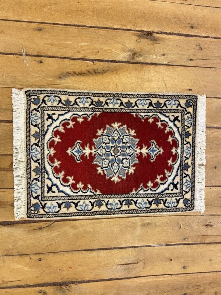 Perserteppich Moud 60 x 40 cm Schurwolle handgeknüpft