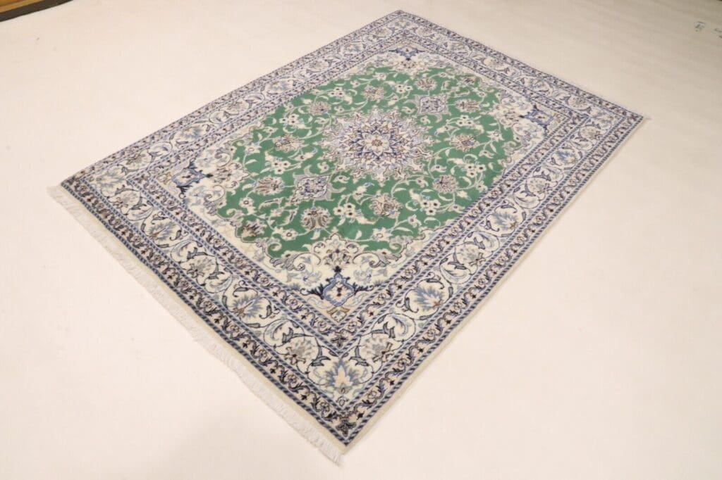 Perserteppich 206 x 150 cm Wolle handgeknüpft
