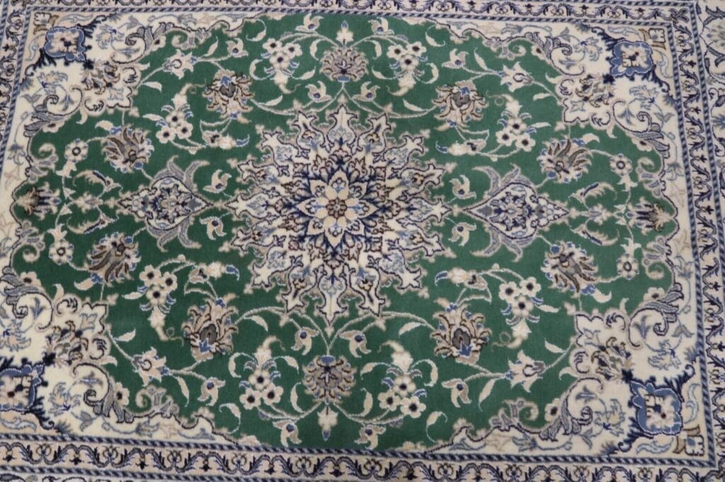 Perserteppich 206 x 150 cm Wolle handgeknüpft