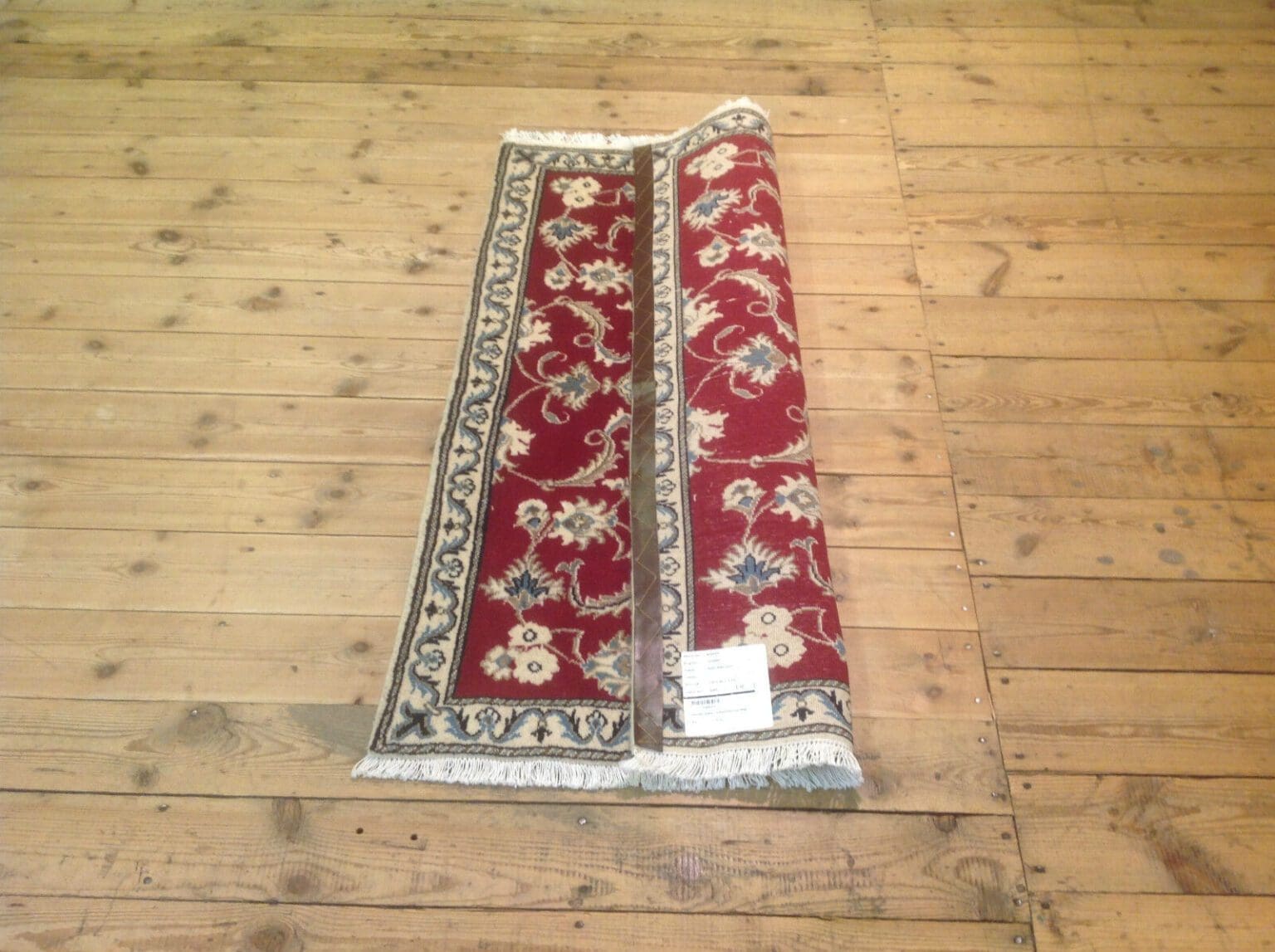 Perserteppich Nain 130 x 80 cm Schurwolle handgeknüpft