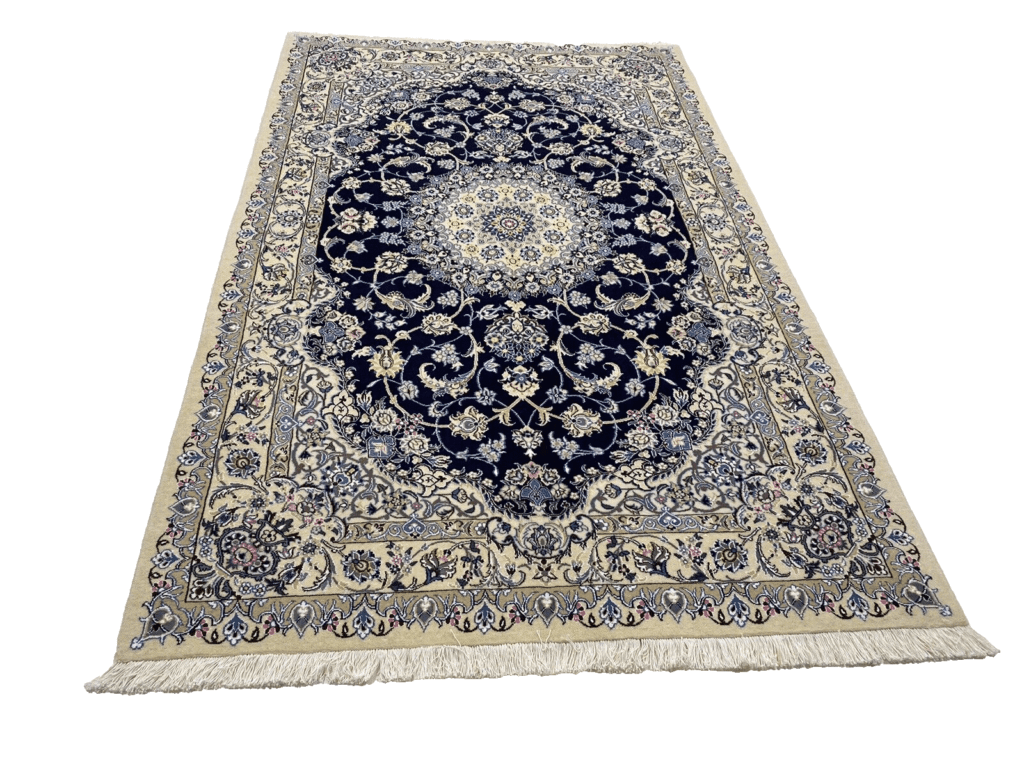 Perserteppich Nain 255 x 158 cm Wolle handgeknüpft