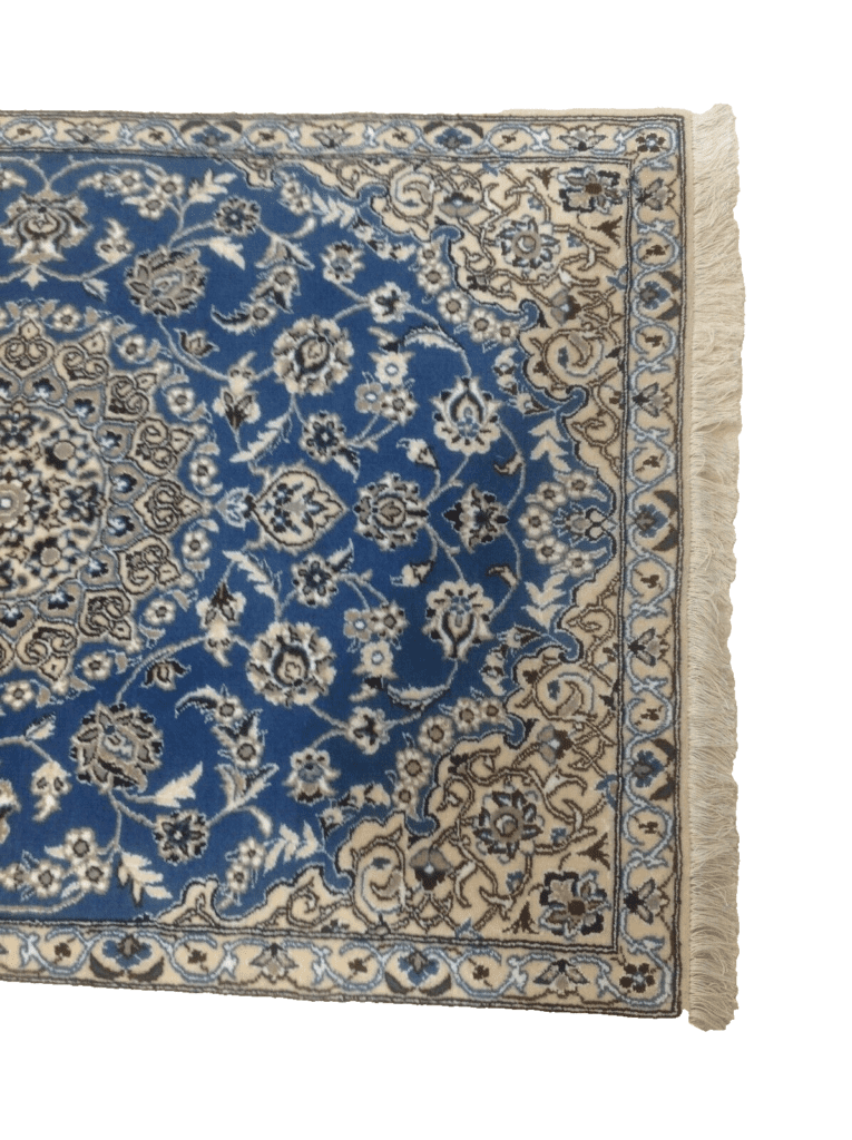 Perserteppich Nain 134 x 89 cm Wolle handgeknüpft