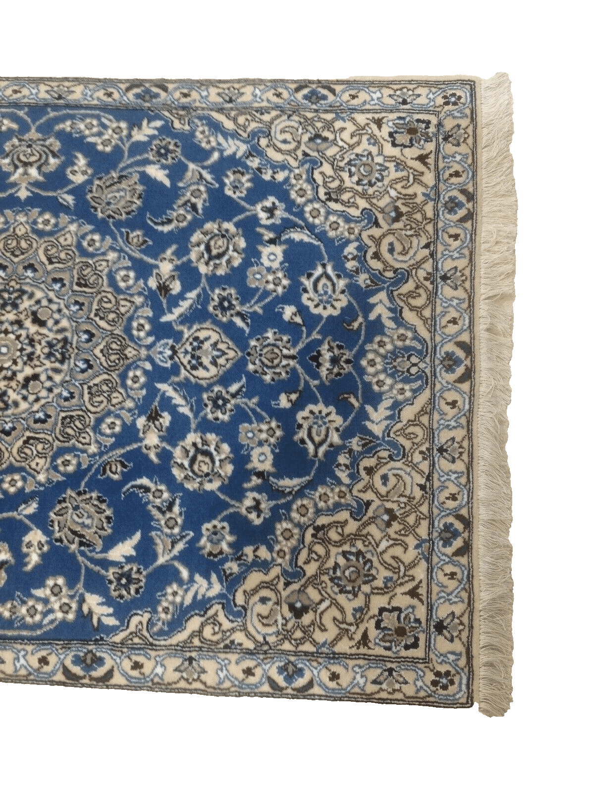 Perserteppich Nain 134 x 89 cm Wolle handgeknüpft