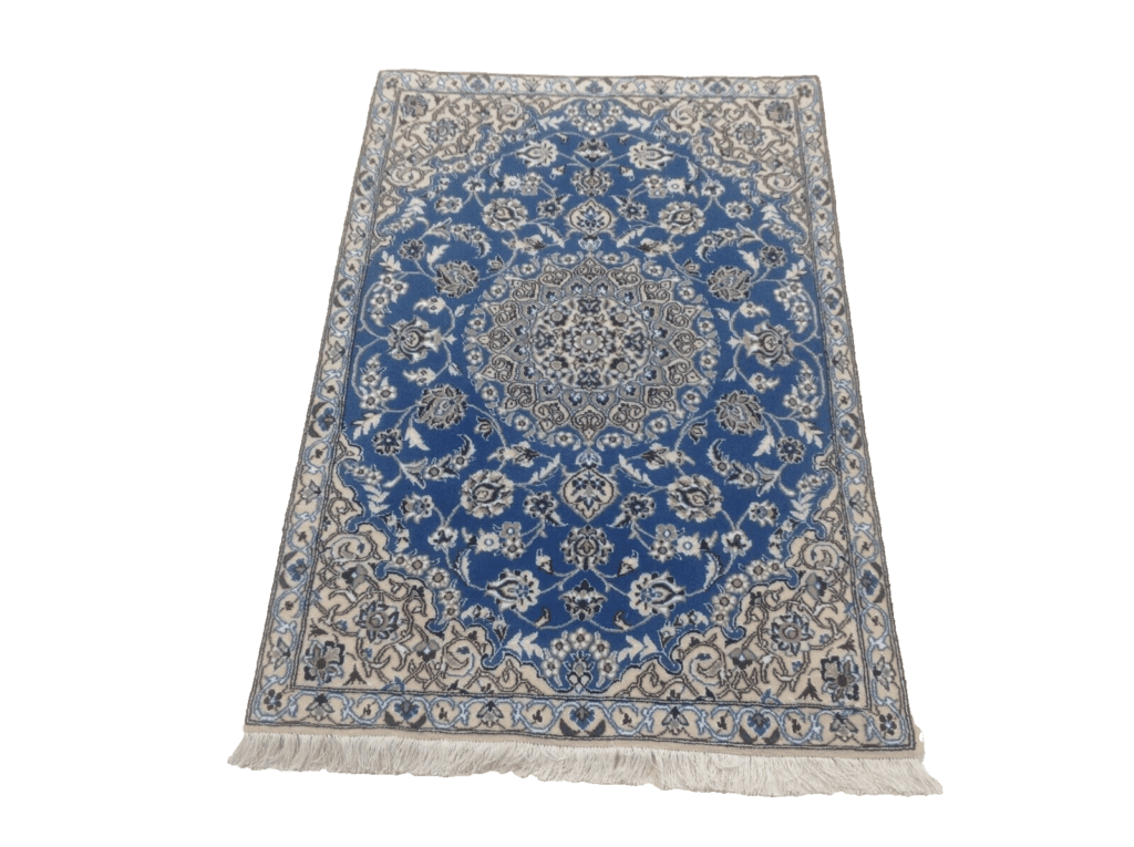 Perserteppich Nain 134 x 89 cm Wolle handgeknüpft
