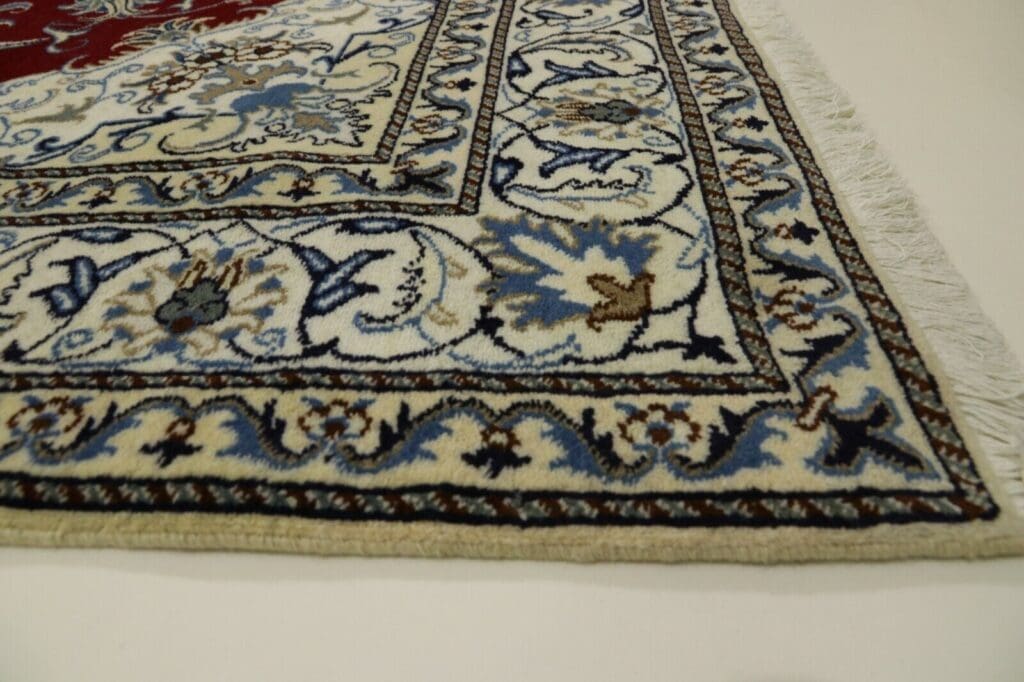 Perserteppich Nain 234 x 170 cm Wolle handgeknüpft