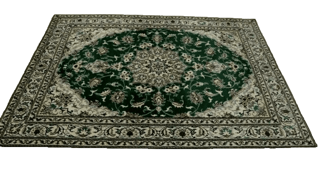 Perserteppich Nain 237 x 166 cm Wolle handgeknüpft