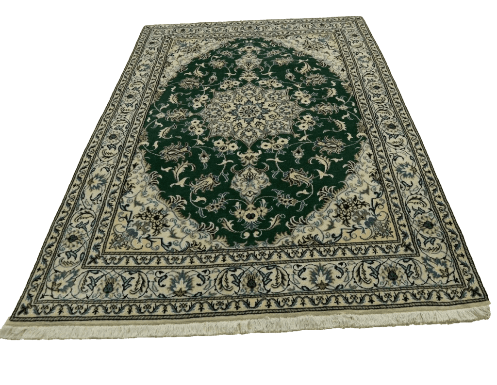 Perserteppich Nain 237 x 166 cm Wolle handgeknüpft