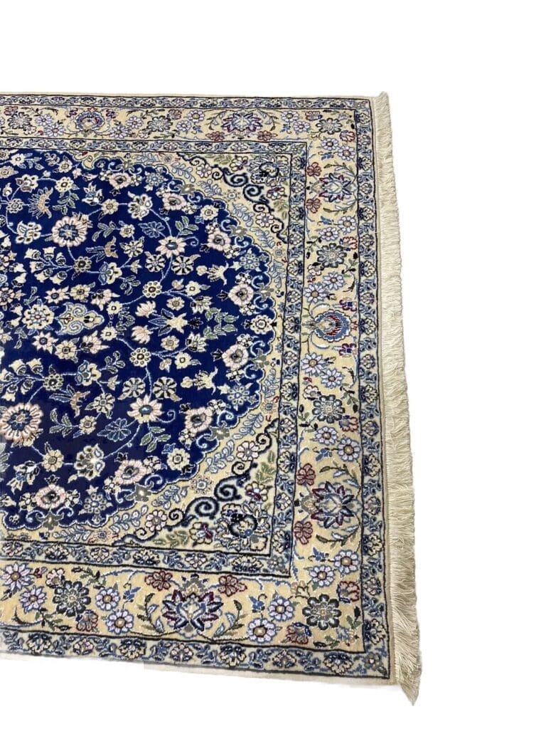Perserteppich Nain 216 x 134 cm Wolle handgeknüpft