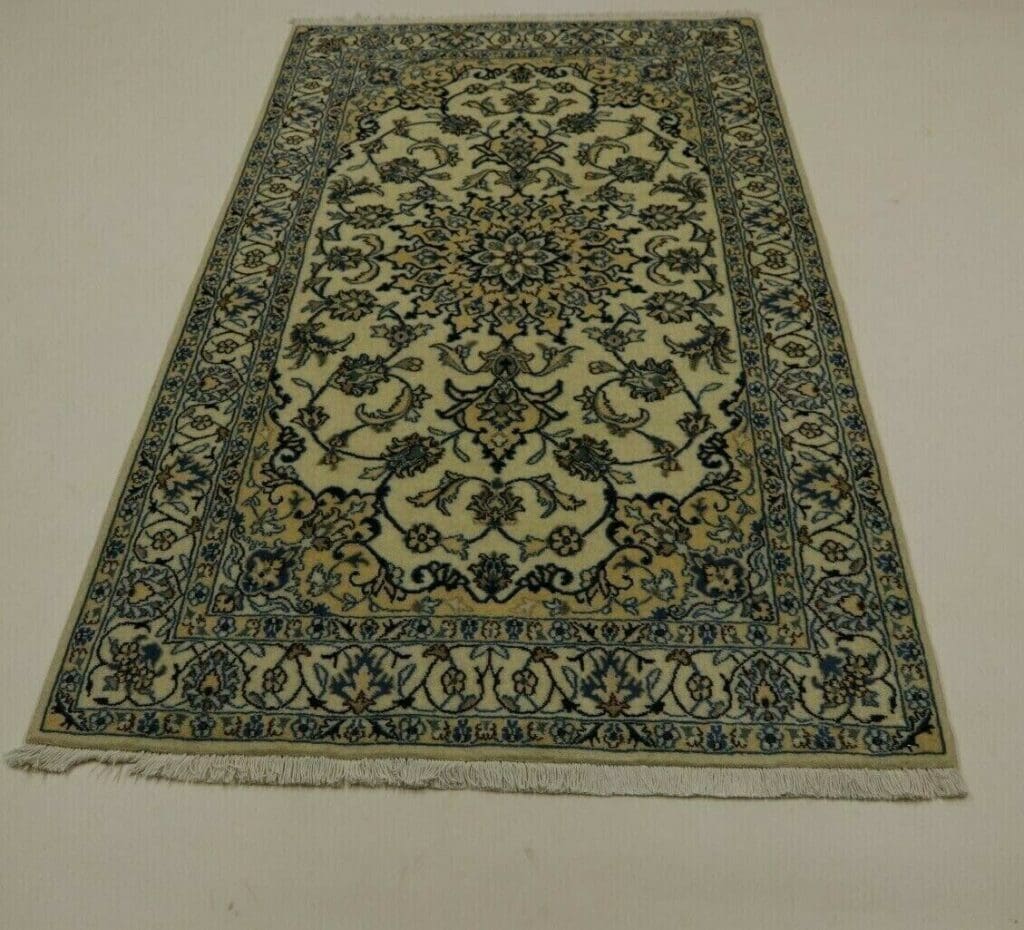 Perserteppich Nain 203 x 125 cm Wolle handgeknüpft