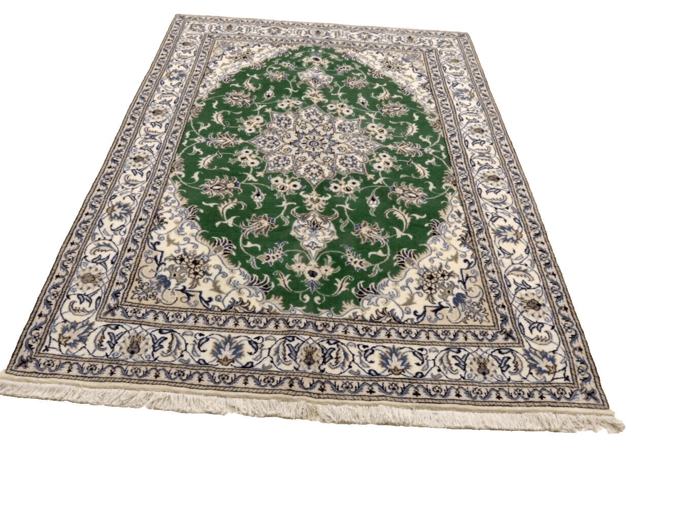 Perserteppich Nain 234 x 165 cm Wolle handgeknüpft