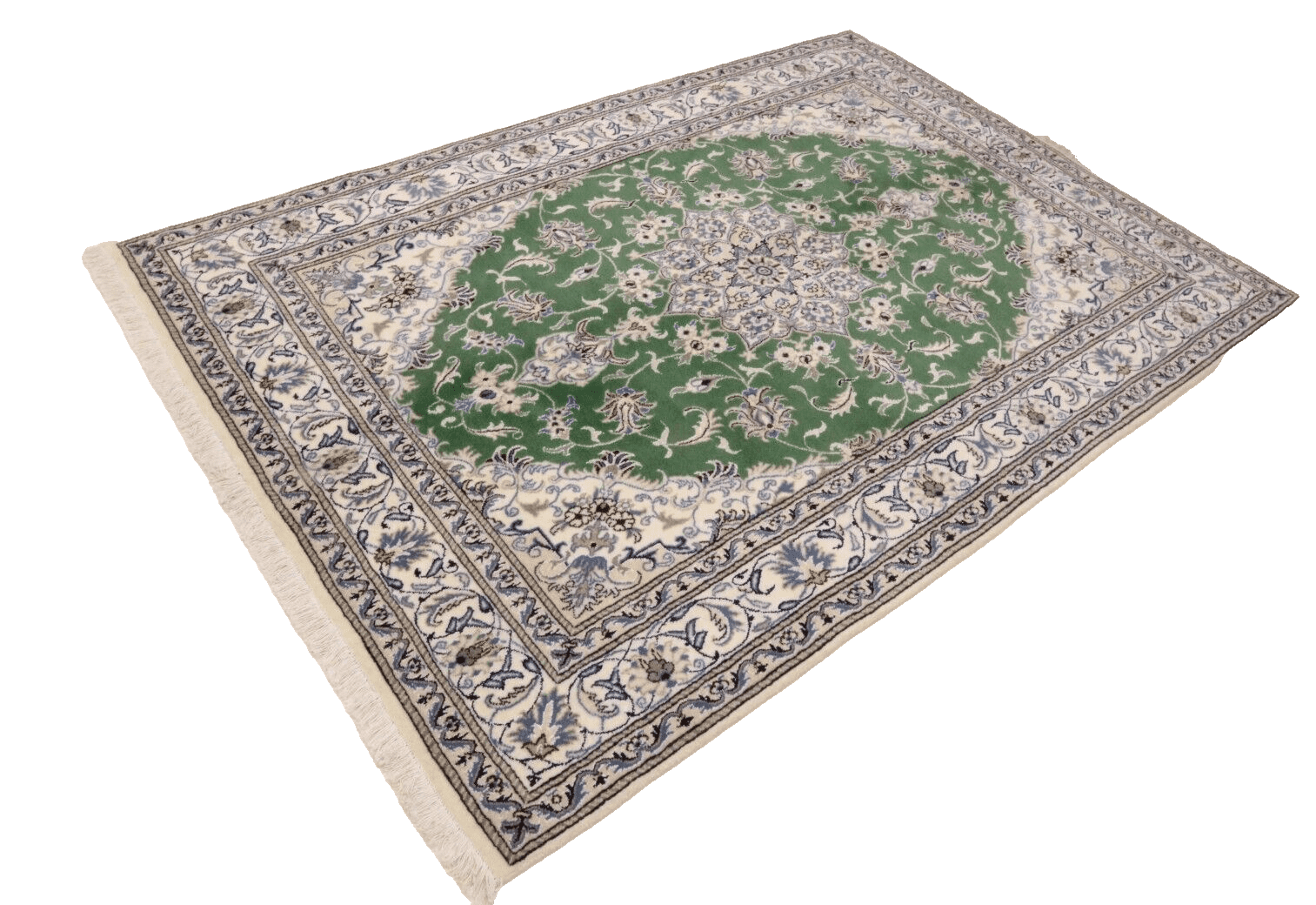 Perserteppich Nain 234 x 165 cm Wolle handgeknüpft