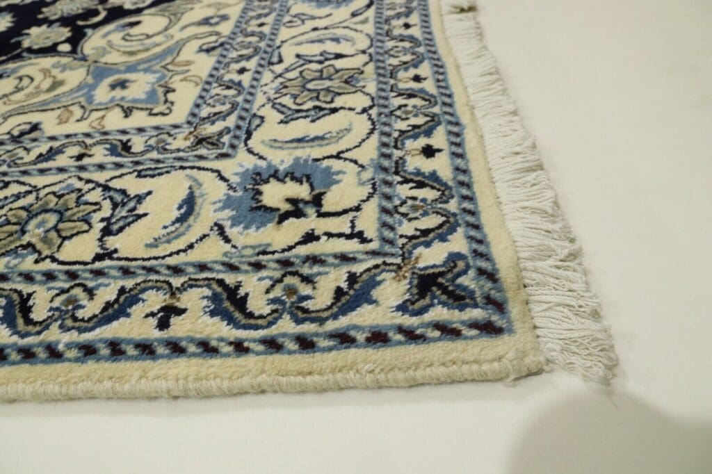 Perserteppich Super Nain 244 x 160 cm Wolle handgeknüpft