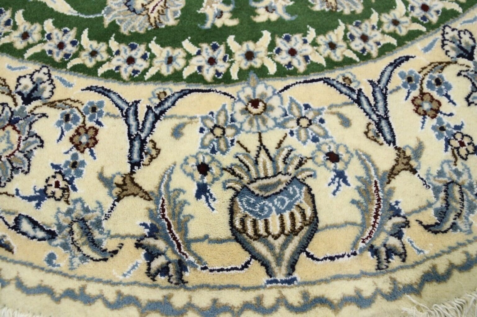 orientteppich-200-x-200-cm-ca-300000-knoten-m-90-schurwolle-10 Perserteppich Nain 200 x 200 cm Wolle handgeknüpft