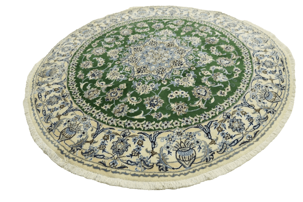 orientteppich-200-x-200-cm-ca-300000-knoten-m-90-schurwolle-10-1-2 Perserteppich Nain 200 x 200 cm Wolle handgeknüpft