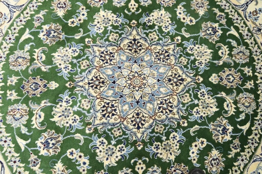orientteppich-200-x-200-cm-ca-300000-knoten-m-90-schurwolle-10-1-1 Perserteppich Nain 200 x 200 cm Wolle handgeknüpft