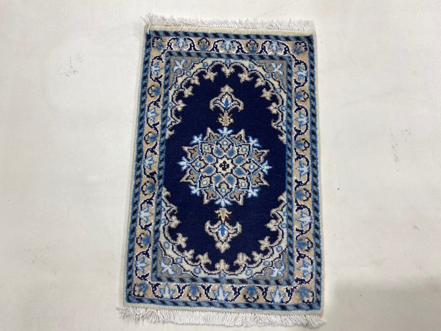 Perserteppich Moud 60 x 40 cm Schurwolle handgeknüpft